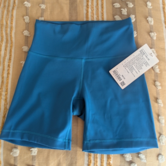Lululemon🍋Hawaiian Blue Wunder Train 6" - Picture 3 of 6